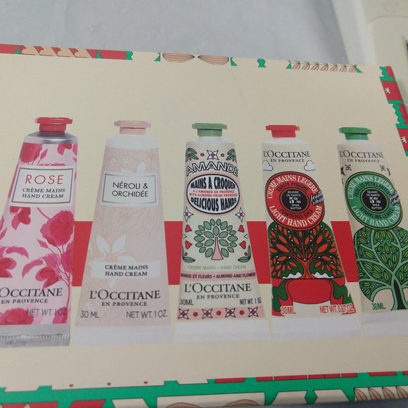 L'Occitane Hand Cream Gift Set X 10 30ml NIB - Picture 6 of 8